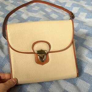 Dooney & Bourke Two Tone Crossbody Plaza Bag